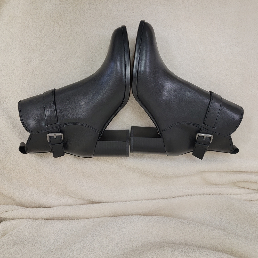 Madewell Leather Alaina Buckle Bootie NWOT - Picture 7 of 11